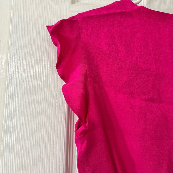 Kate Spade Fluid Crepe Frill Dress - Picture 5 of 8